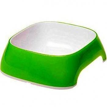 Comedero Ferplast Glam Verde de Tamaño Pequeño