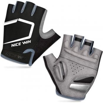 LOHOTEK Guantes de Ciclismo de Bicicleta de Montaña Motocicleta Guantes de Bicicleta de Carretera de Medio-Dedo para Hombres Mujeres Acolchado Antideslizante Transpirable