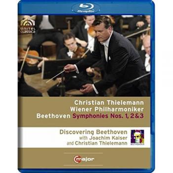 Beethoven Symphonies 1, 2 & 3 Blu-ray with Documentary by Christian Thielemann