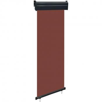Toldo lateral de balcón 65x250 cm Color Negro, Crema, Gris