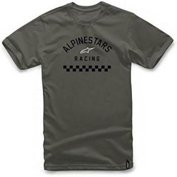 Alpinestar Front tee Camiseta, Hombre, Verde Militar, L