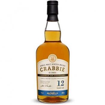 Crabbie 12 Años Island Single Malt Scotch Whisky 43% - 700 ml