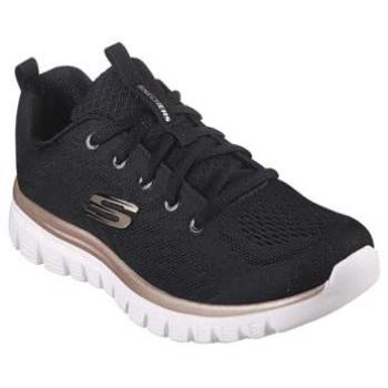 Zapatilla Deportiva Mujer Skechers Graceful Negro/Dorado 40 EU