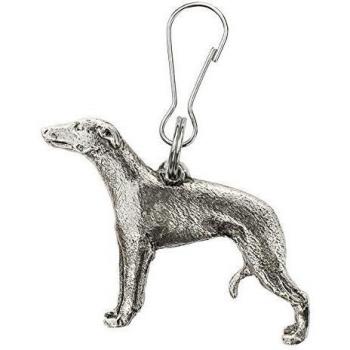 Whippet Hecho en Reino Unido Artístico Perro Cremallera Colección