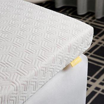 UTTU Topper Viscoelástico, Topper Colchon Viscoelástico Antiestático, Sobrecolchón con Funda Suave Extraíble y Lavable, Dimensiones de 140x190x6 cm