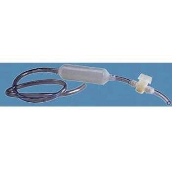 Hünersdorff Bomba de aspiración con llave de bloqueo, L= 1.450 mm Transparente