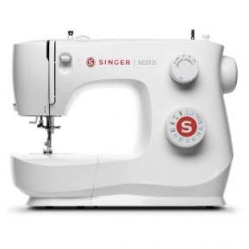 Máquina de Coser Eléctrica Singer Elite ME457, 33 Puntos y 1 Ojal, Color Blanco