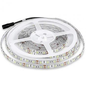 Tira LED SMD5050 12V IP65 5m 10,8W/m 6000K 300 LEDs