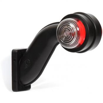 Luz de balizamiento lateral WAS 268 W21 - Luz de gálibo, alta visibilidad, diseño aerodinámico, resistente a impactos y condiciones climáticas adversas, instalación sencilla
