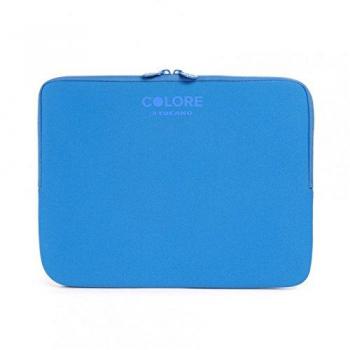 Tucano Second Skin Colore - Funda para portátil de 15.6 pulgadas, color azul