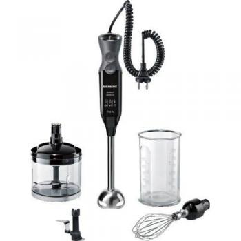 Siemens MQ67170 - Batidora de mano ergonómica con picador, varillas, y cable en espiral flexible