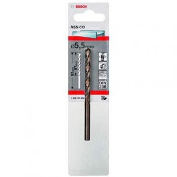 Brocas metálicas HSSCo DIN 338 Bosch