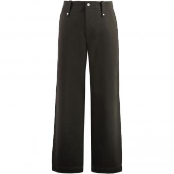 Burberry Men's Cotton Trousers - Brown - Size Small - 8076645147032 - Color B7326