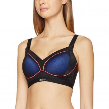 Shock Absorber ANS03Z6, Sujetador Deportivo para Mujer, Multicolor