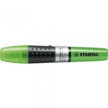 Marcador fluorescente STABILO LUMINATOR - Tinta líquida y duración XXL - Color verde