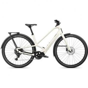Bicicleta Eléctrica Orbea Diem 30 Cues 540Wh Ciudad Unisex 2025 Blanca Marfil