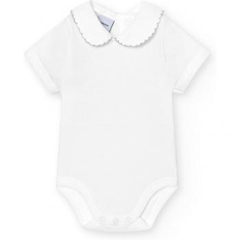 BABIDÚ - Pack de 2 bodys manga corta cuello bebé piqué