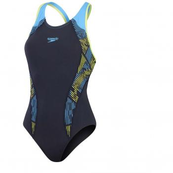 Bañador de mujer Speedo Placement Laneback