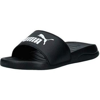 Puma Popcat 20 Men's Slide Sandals - Black, Size 40.5