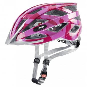 Uvex I de VO C bicicleta casco – Dark Rosa Shiny, 52-57 cm