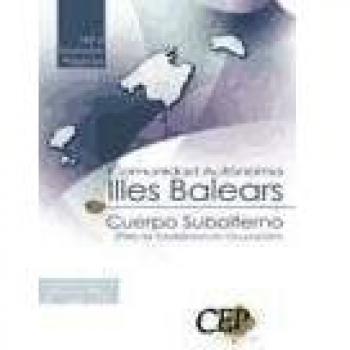 Cuerpo Subalterno Comunidad Autónoma de Illes Balears