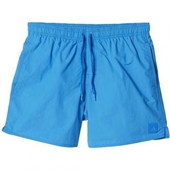 adidas Solid Short SL - Bañador para hombre, color azul solar, talla S