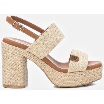 Sandalias de tacón Refresh 171940 beige con hebilla