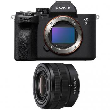 Cámara Sony Alpha 7 IV con objetivo FE 28-60 f/4-5.6 y garantía de 3 años
