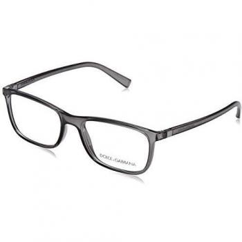 Dolce & Gabbana DG5027 Viale Piave Men's Eyeglasses, Clear Plastic Frame, Square Shape, Size 53