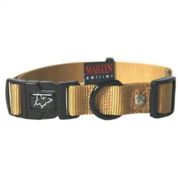 Collar Ajustable de Nylon Beige Martin Sellier