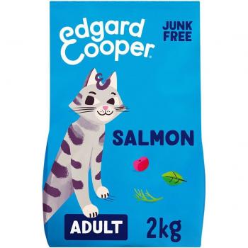Edgard & Cooper Adult Salmon Grain-Free Dry Cat Food with Blueberries, Basil, and Dill 2kg