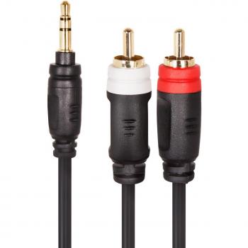 Prolinx MJ2/2 - Cable de Audio estéreo, 1.5 m, Color Negro