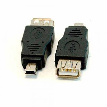 PEPEGREEN ADAPTADOR USB Ah/MINI-USB 5PM ADA-00011-ST