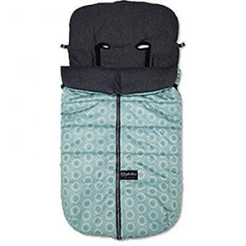Pirulos Espirales Velour - Saco carro, color menta