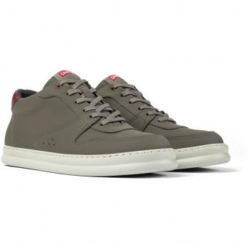 CAMPER Runner Sneakers for Men - Brown Gray, Size 46, Smooth Leather