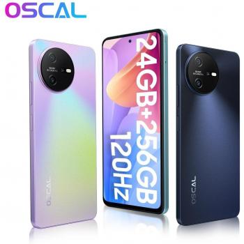 Blackview Oscal Tiger 12 - Teléfono móvil Dual Sim 8GB RAM 128GB Almacenamiento Lila
