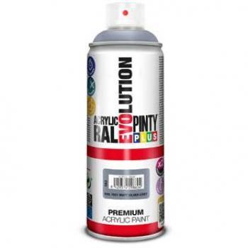 Pintura en spray Pintyplus Evolution 520cc RAL 7001 Matt Silver Grey