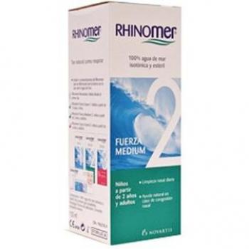 Rhinomer Strength 2 Nasal Cleaning Spray 180ml +33% Free