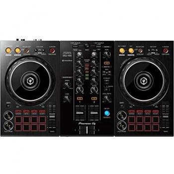 Pioneer DJ DDJ-400, Controlador portátil de 2 canales para DJ, Color negro