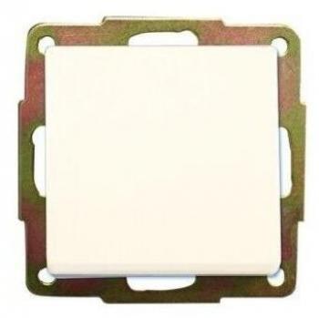 Interruptor Unipolar de Empotrar Blanco GSC Evolution - Diseño Fresco y Sencillo