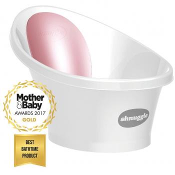 Shnuggle Bañera con Bum Bump Apoyo y respaldo de espuma
