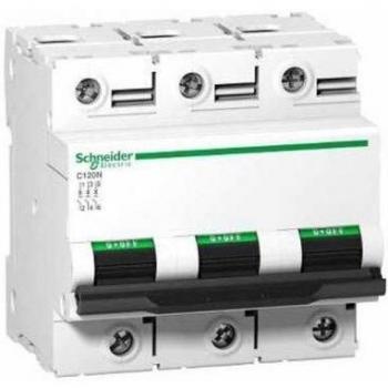 Interruptor Automático Magnetotérmico Schneider A9N18349 C120N 3P 80A Curva-B