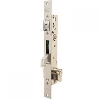 Tesa Assa Abloy 2240303NI Cerradura Monopunto De Palanca Basculante Para Perfiles Metálicos Inoxidable Entrada 30 mm 2240