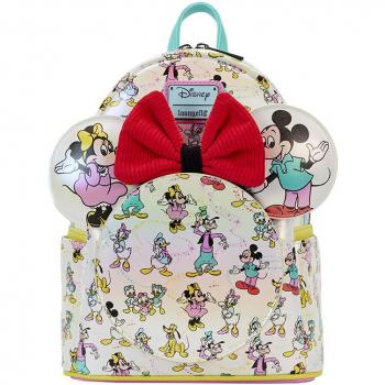 Mochila + Diadema Orejas Mickey & Friends Classic Disney 100 Loungefly 26cm LOUNGEFLY