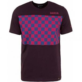 Nike FCB M Nk tee Trv Crest Camiseta, Hombre, Burgundy Ash, XL
