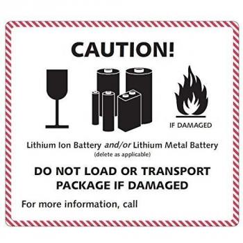 swiftpak 2637 un diamante de advertencia de peligro Etiqueta, Toxic, longitud de 100 mm x 100 mm de ancho