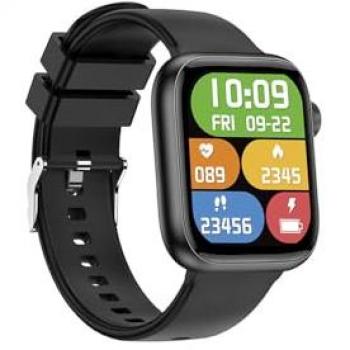 Reloj Smartwatch Forever Igo Watch 3 JW-500 Negro - Asistente de voz, Frecuencia cardíaca, IP67, Bluetooth 5.3