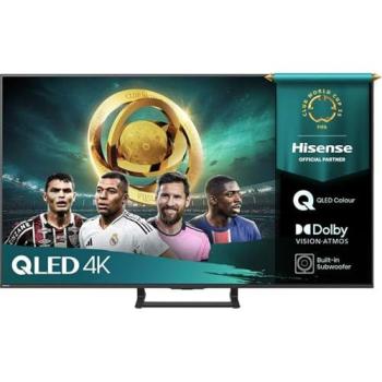Smart TV QLED 43 Hisense UHD 4K 60Hz Dolby Vision Atmos Negro