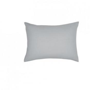 Funda de almohada TODAY Essential Gris Claro 50 x 70 cm 100% Algodón Lisa