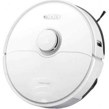 Roborock S8 Robot Aspirador y Fregasuelos con succión de 6000PA, fregado sónico, navegación con luz 3D, capacidad de 0.4L, sin bolsa -